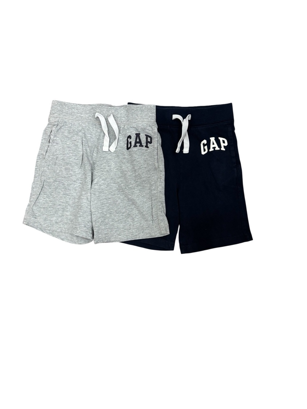 GAP Kids Bundle Pull-On Shorts in Heather Gray & Navy